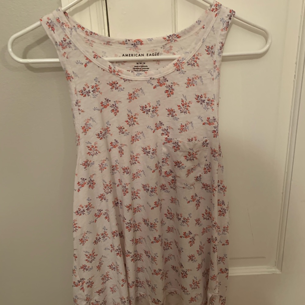 flower pattern tank